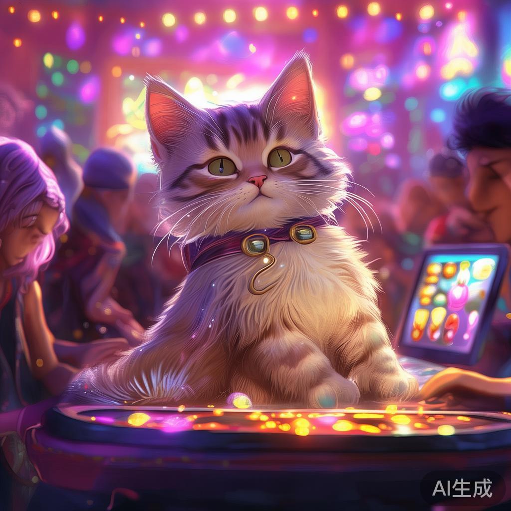 欢乐招财喵游戏：PG电子娱乐带你开启财富大门，乐享无限招财好运